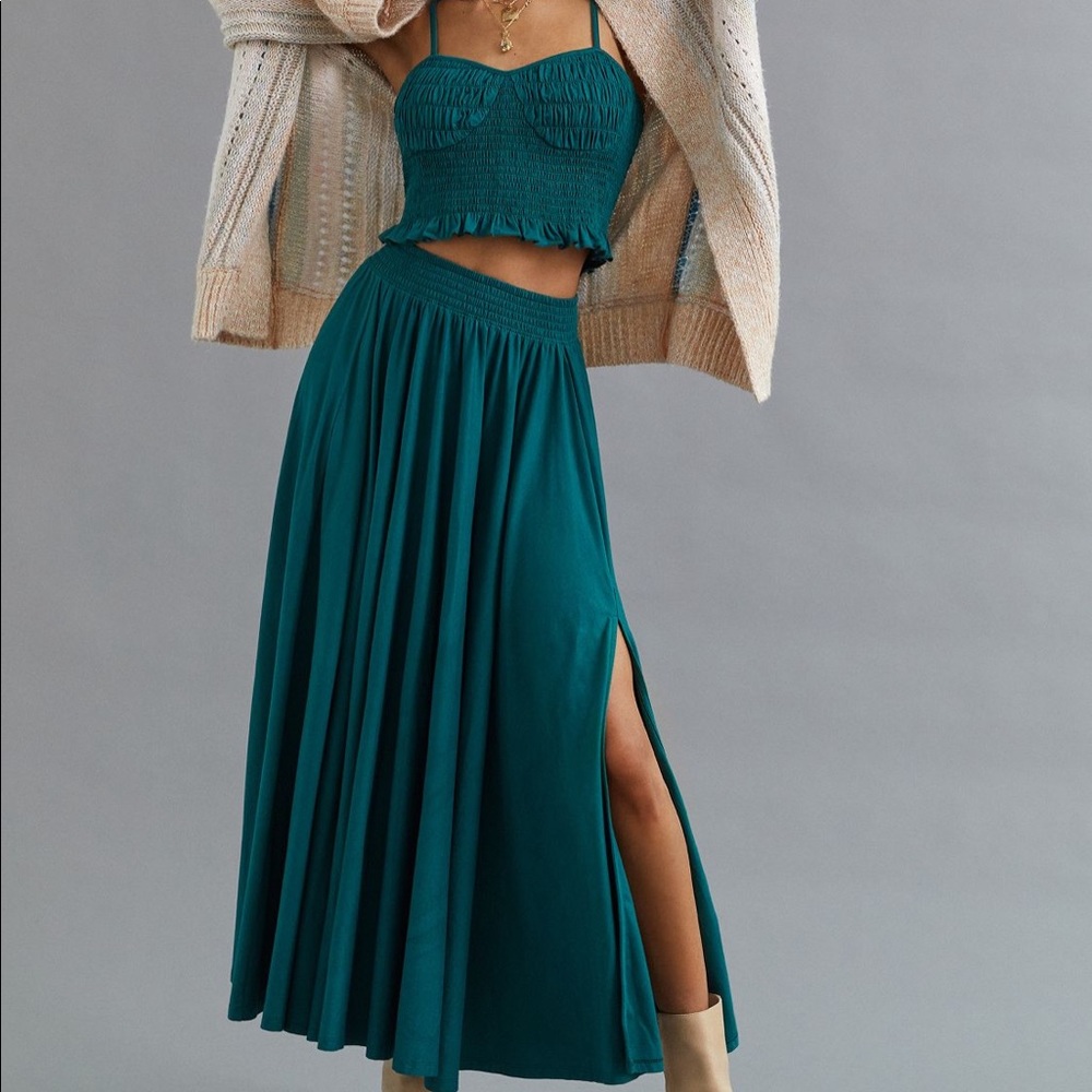 Anthropologie Skirt Set